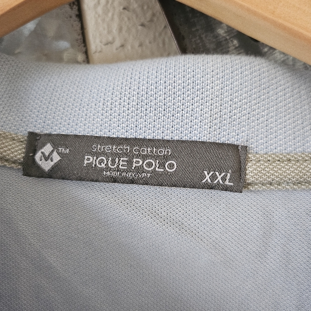 Bundle Of Two Pique Polo Member Mark Shirts Size XXL. - Picture 12 of 12